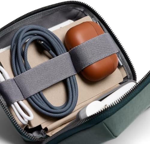 Bellroy Tech Kit Compact, Tech Accessories Organizer - Everglade
