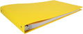 11x17 Binder Poly Panel Featuring a 1" Round Ring Yellow