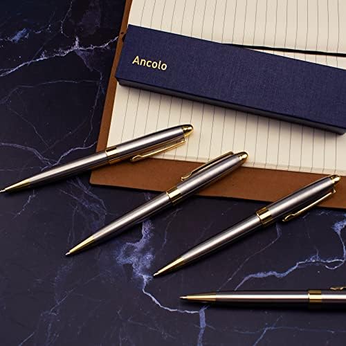 Personalized Luxury Ballpoint Pen Writing Set-Stainless Steel Gift pens