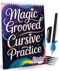 Magic Grooved Cursive Handwriting Workbook for Kids