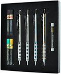Pentel Arts GraphGear 1000 Mechanical Pencil Premium Gift Set with Refill Leads & Erasers (PG1000BXSET)