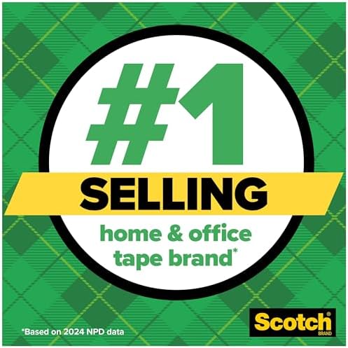 Scotch Magic Greener Tape, 0.75 in .x 900 in., 6 Rolls