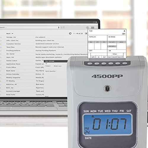 Nile Products - 4500PP Electronic Calculating Time Clock