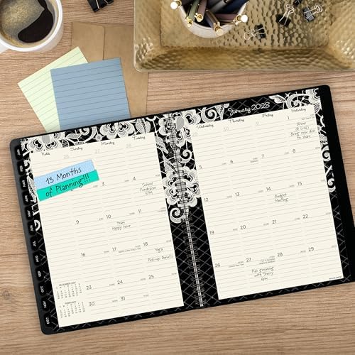 AT-A-GLANCE 2027 Appointment Book Planner, Weekly & Monthly, 13-Month Jan-Jan, 8.5" x 11", Hourly, Lacey (541-905-27)