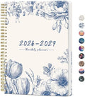 Monthly Planner 2026-2027, 18-Month Aesthetic Calendar, Jul 2026-Dec 2027