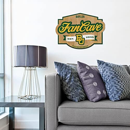 YouTheFan NCAA Officially-licensed FanCave 3D wall art - ready-to-hang, 3D multi-layered construction - floating wall mount design - Perfect fan gift