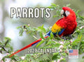 Parrot Calendar 2027 Monthly Wall Calender 12 Month