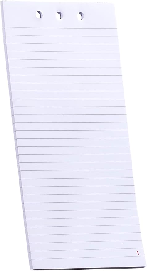 JAY-PEE NYPD Memo Book Note Pad Cover NYC Regulation Style Memo Binder | 3 Heavy Metal Rings. Includes 1 Large Size Note Pad 4" x 8 1/2" Made of Full Grain Black Leather. From JAY-PEE