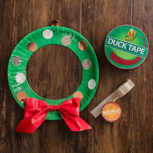 Duck Brand Color Duct Tape, 6-Roll, Neon Lime Green (1265018_C)