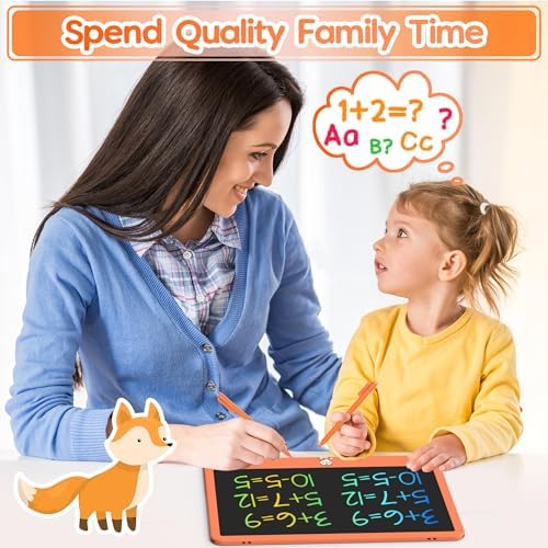 Hockvill 12 Inch LCD Writing Tablet, Toddler Doodle Board Toy Gift for Kids