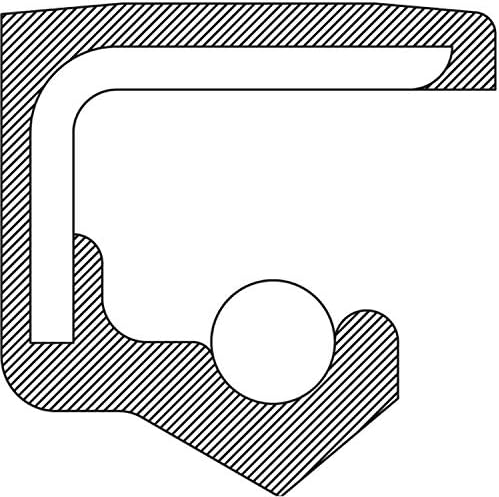 National 2377 Engine Crankshaft Seal for 1975-1996 Ford F-150