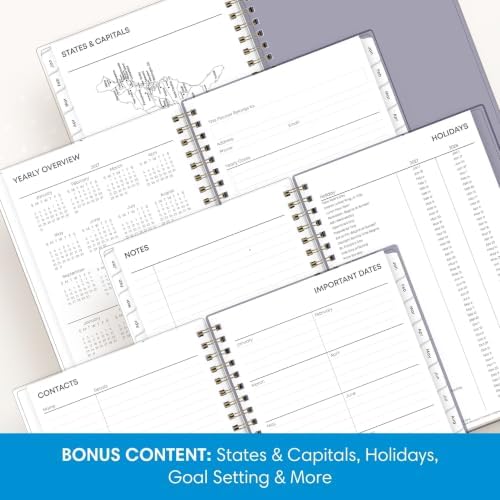 Blue Sky 2027 Weekly & Monthly Planner Calendar, 5"x8", Tula