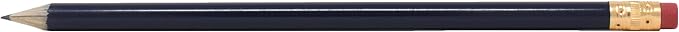 Pencil Guy Round Dark Blue Blank Sharpened Pencils 1000 per box