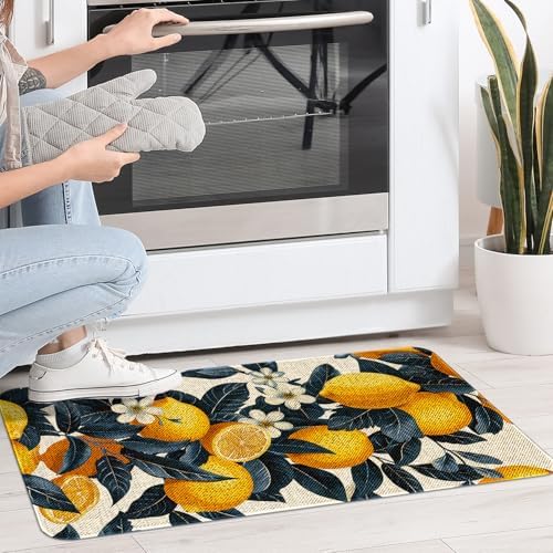 Kitchen Rugs and Mats,Washable Non-Slip Floor Mats Door Mat