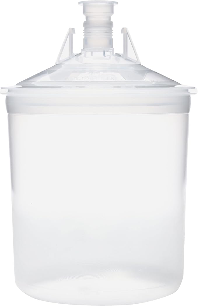 3M PPS (Original Series) Paint Spray Cup Lids and Liners Kit, 16000, Standard, 22 oz, 200-micron Filter, Use w/Paint Gun for Cars, Furniture, Home, 50 Disposable Lids and Liners, 20 Sealing Plugs,