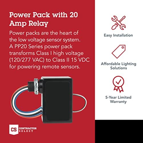 Lithonia Lighting Low Voltage Sensor System Power Pack, Up to 14 Sensors