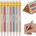 140Pcs Mini Pencils Bulk Inspirational Golf Pen-cils 4 inch Calming Corner Theme with Eraser Wood Cased Short for Classroom, Office, School and Party Game