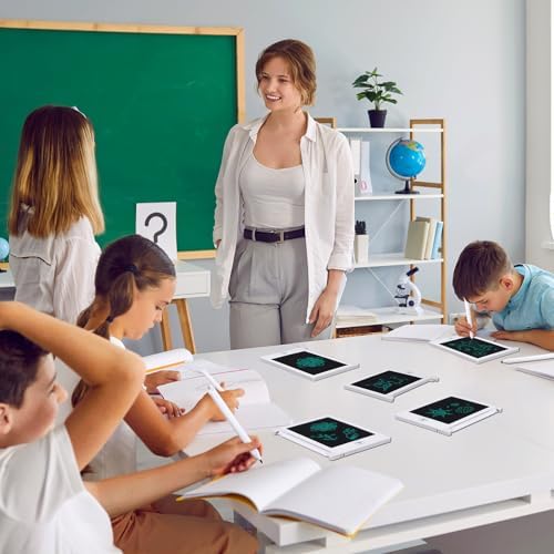 Nezyo 16 Pack 4.5 Inch Mini LCD Writing Tablet for Kids,White