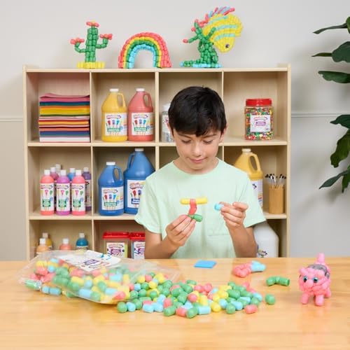 Colorations 3D Building Puffs - 1200 Pieces