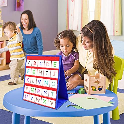 EAMAY Reading Specialist Multipurpose Table Top Pocket Chart (12W*13L, Blue)