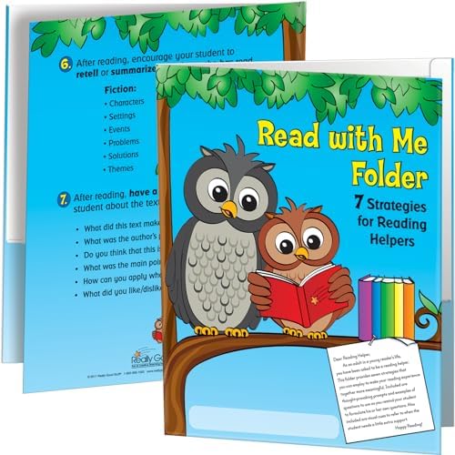 Really Good Stuff Read with Me Folders, Set of 12