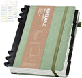 Yoment Refillable Journal Notebooks for Work, Journal for Women Men,Green