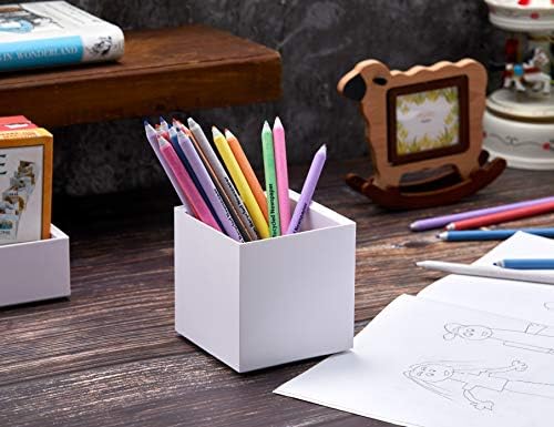 Bostitch Office Konnect Pencil Cup Desk Organizer, Pen Cup, White