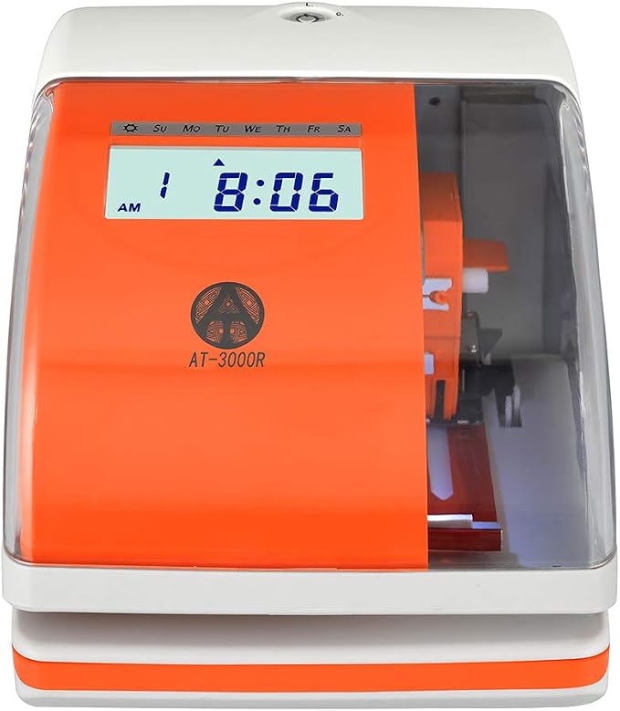 AT-3000R Allied Time USA Digital Time Clock and Date Stamp | Perfect for Small Business