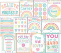 Teacher Created Resources Pastel Pop Calming Strategies Educational Poster Pack (TCR8439)
