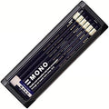 Tombow Mono-3B Premium Pencil, 3B MONO (High Standard Pencil with Ultra Fine Particles), Includes MONO Eraser, Drafting and Drawing, Dozen