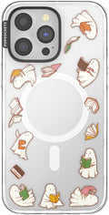 PopSockets iPhone 14 Pro Max Phone Case w/MagSafe- One More Chapter Gloss | Magnetic, Wireless Charging, Camera & Drop Protection, Witchy, Halloween, Horror