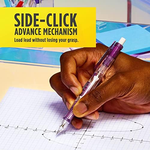 Paper Mate Clearpoint Pencils, HB #2 Lead (0.7mm), Assorted Barrel Colors, 10 Count & Gel Pens InkJoy Pens, Medium Point, Assorted, 14 Count