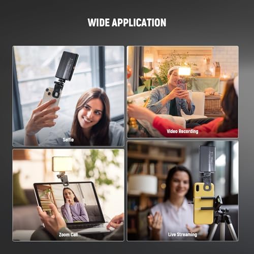 NEEWER Basics LED Selfie Phone Light for iPhone Camera Laptop, BL120B