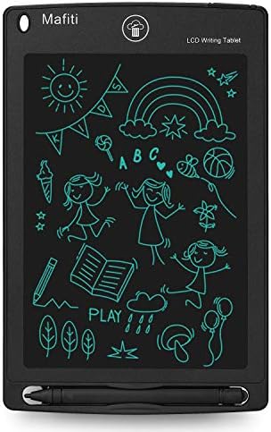 mafiti 10 Pack LCD Writing Tablet 8.5 Inch Electronic Drawing Pads for Kids Portable Ewriter Doodle Board Black
