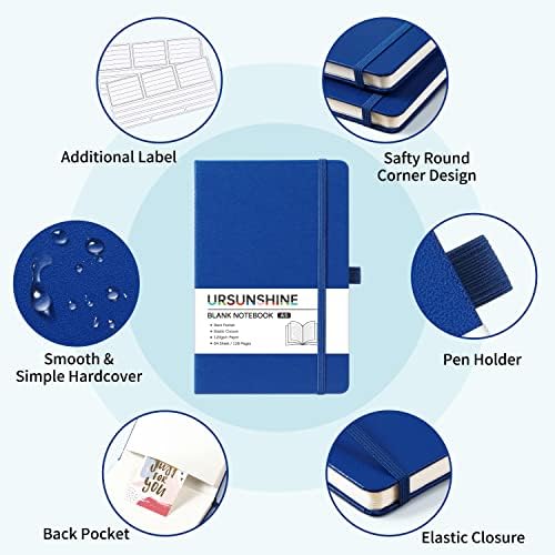 Blank Journal/Notebook - Classic Notebook/Journal with Ribbon Divider