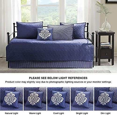 Madison Park Classic Cottage Cotton Daybed Cover Set, 6PC, 39"x75"