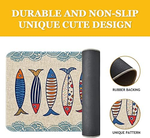 Kitchen Rugs and Mats,Washable Non-Slip Floor Mats Door Mat