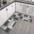 Kitchen Rugs and Mats Set of 2,Floor Mats for Home Kitchen Decor Mat