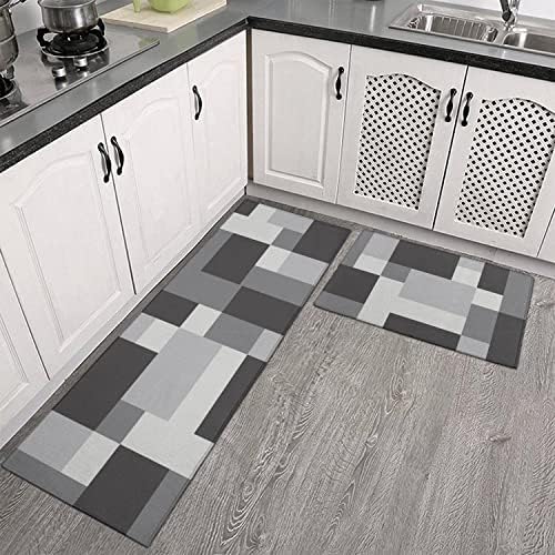 Kitchen Rugs and Mats Set of 2,Floor Mats for Home Kitchen Decor Mat
