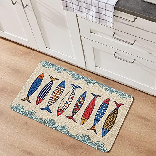 Kitchen Rugs and Mats,Washable Non-Slip Floor Mats Door Mat