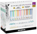 Zebra Pen Mildliner Double-Ended Highlighter Set, Broad and Fine Point Tips, Ideal for Bible Highlighting, No Bleed, 30 Pastel and Neutral ink Colors, Pack of 30