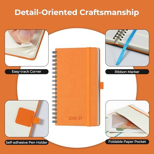 Planner 2026-2027 Daily Daily Weekly and Monthly,6.5"x3.75"