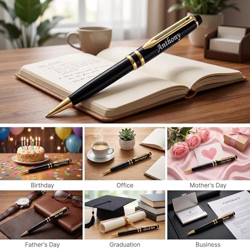 Personalized Promotion Pens - Engraved Your Message Name Company Team Name