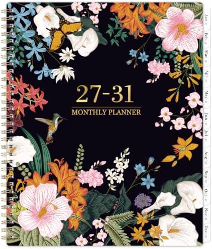 2027-2031 Monthly Planner - 5 Year Planner 2027-2031, Jan 2027 - Dec 2031