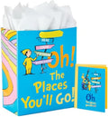 Hallmark Large Graduation Gift Bag with Card (Oh, the Places You'll Go!)