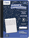 Mead Primary Composition Book, Primary Ruled Journal, Grades K-2, 7-1/2" x 9-3/4", 100 Sheets, Blue Marble (09902)