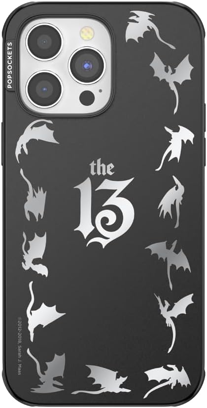 PopSockets iPhone 14 Pro Max Phone Case with MagSafe, Wireless Charging Compatible, Dragon - The 13