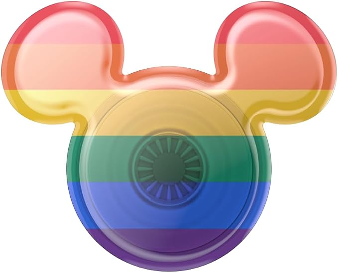 PopSockets Adhesive Phone Grip, Holder, Phone Stand, Disney - Rainbow Mickey