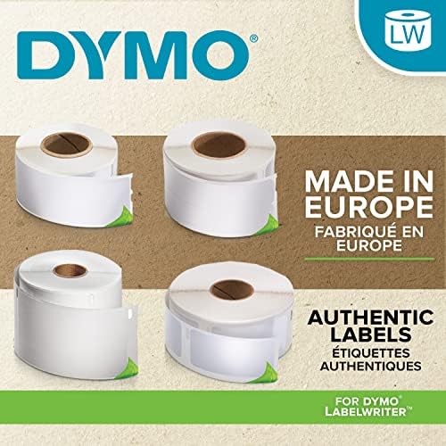 DYMO Authentic LW Large Multi-Purpose Labels, DYMO Labels for LabelWriter Label Printers, 2-1/8" x 2-3/4", 1 Roll of 320 (Pack of 10)