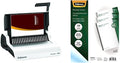 Fellowes 5006801-99 Binding Machine Pulsar+ Comb Binding (5006801) & 52089 Binding Presentation Covers, 8mil, Letter, 100 Pack, Clear